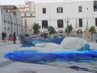 L�ultima operazione � quella di gonfiaggio